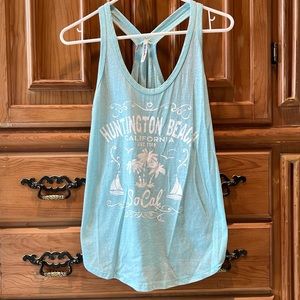 NWOT - Ever hottie Huntington Beach California tank top